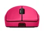 Logitech G PRO 2 LIGHTSPEED Ratón Gaming Ambidextro Magenta