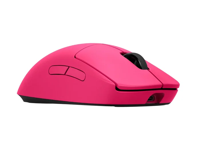 Logitech G PRO 2 LIGHTSPEED Ratón Gaming Ambidextro Magenta