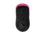 Logitech G PRO 2 LIGHTSPEED Ratón Gaming Ambidextro Magenta
