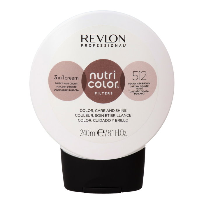 Revlon Nutri Color Filters 512 Castaño Ceniza Perlado 240ml