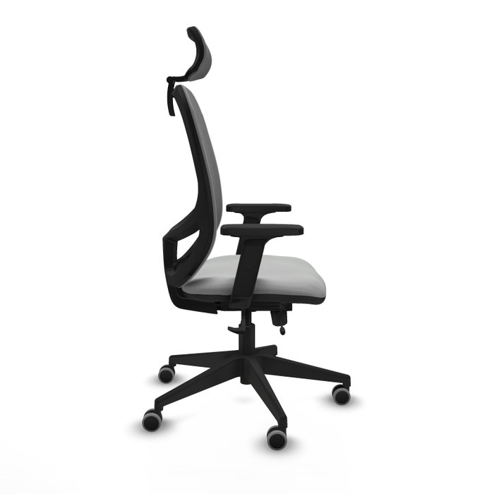 PIQUERAS Y CRESPO Silla de oficina Cilanco Gris con mecanismo Sincro/Traslack