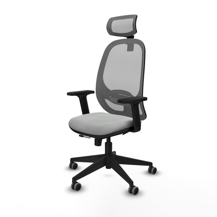 PIQUERAS Y CRESPO Silla de oficina Cilanco Gris con mecanismo Sincro/Traslack