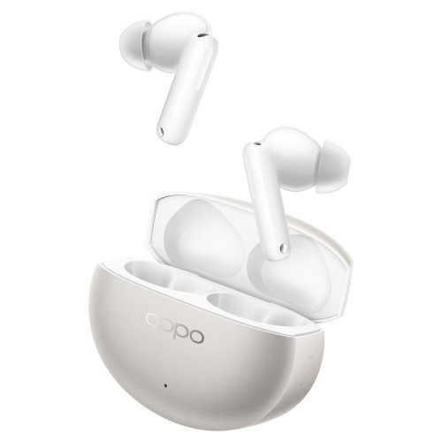 Oppo Enco X3s Auriculares True Wireless Stereo (TWS) Bluetooth para Llamadas/Música, Cancelación de Ruido, IP55, Plata