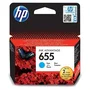 HP 655 Cartucho de Tinta Original Cian
