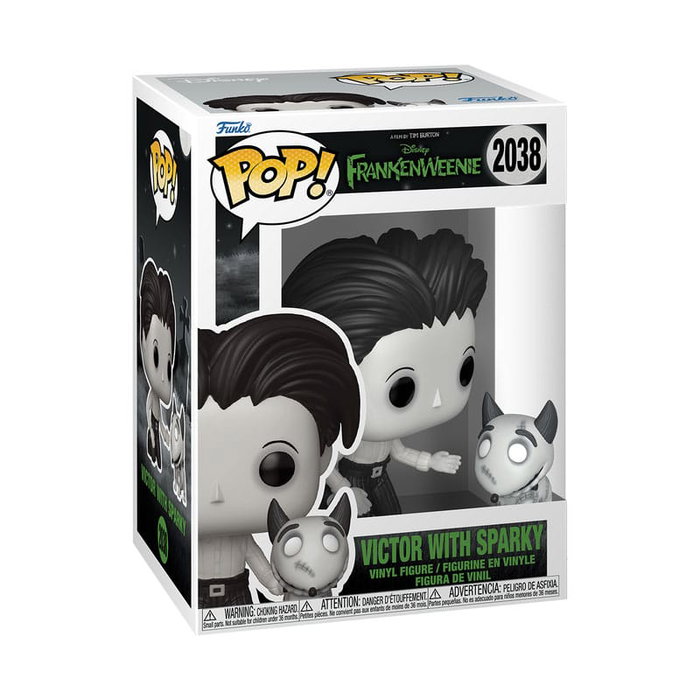 Funko POP! Disney Frankenweenie Victor with Sparky Figura de Vinilo