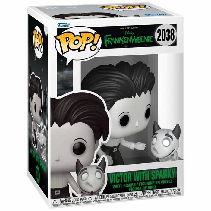 Funko POP! Disney Frankenweenie Victor with Sparky Figura de Vinilo
