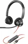 POLY Blackwire 3320 USB-A Auriculares Negros
