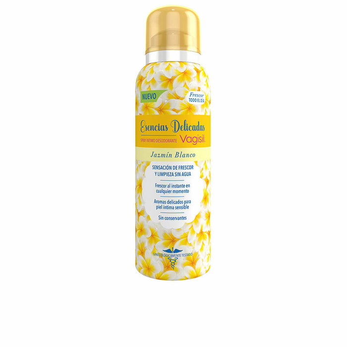 Vagisil Esencias Delicadas Spray Íntimo Desodorante Jazmín Blanco 125 ml Vagisil Esencias Delicadas Spray Íntimo Desodorante Jazmín Blanco 125 ml