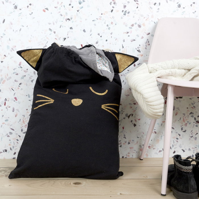 The Concept Factory Bolsa Ropa Gato 40x60 cm