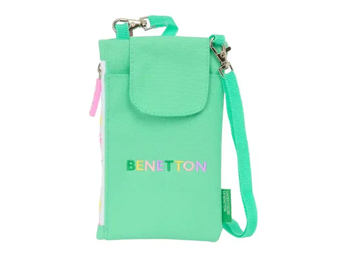 Safta Monedero Portamóvil Benetton Mint 10x19cm