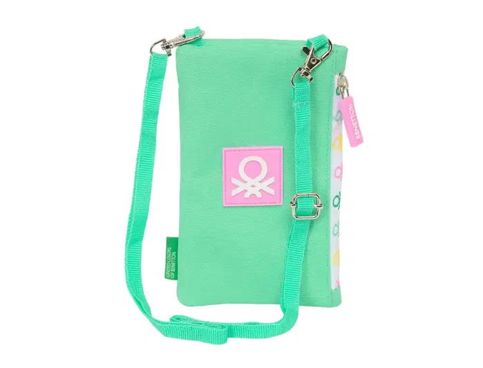 Safta Monedero Portamóvil Benetton Mint 10x19cm