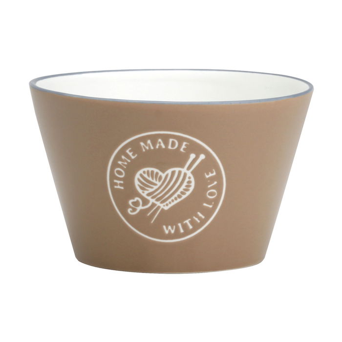 Home Deco Factory Bol Sopa 500 Ml Diámetro 14 Cm Altura 8,5 Cm Colores Surtidos Diseño Bicolor