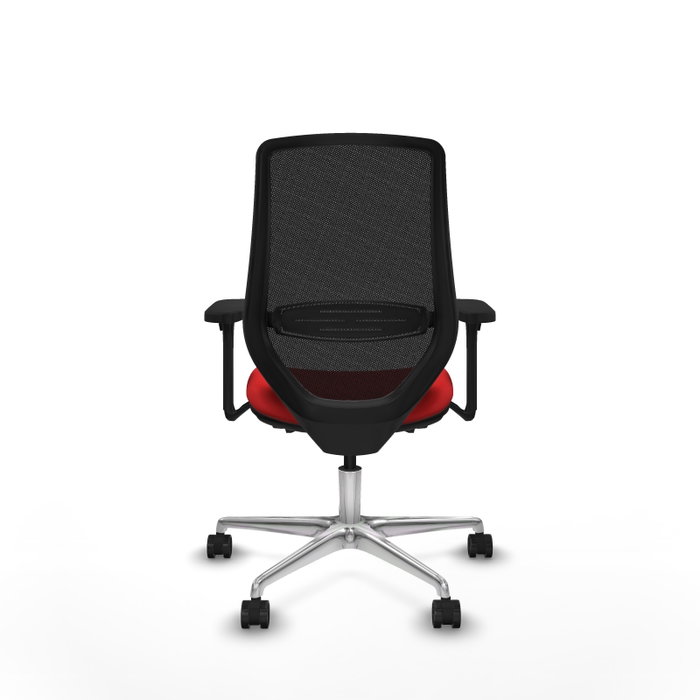 PIQUERAS Y CRESPO Silla de oficina Mardos Rojo y Negro PIQUERAS Y CRESPO Silla de oficina Mardos Rojo y Negro