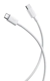 Xiaomi Cable Braided USB-C a USB-C 60W 3A 1m Blanco