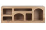 DKD Home Decor Mueble TV Moderno Natural Mindi 160 x 42 x 60 cm