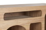 DKD Home Decor Mueble TV Moderno Natural Mindi 160 x 42 x 60 cm