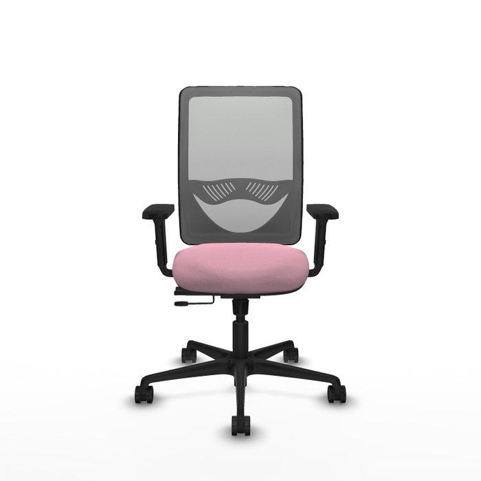 PIQUERAS Y CRESPO Silla de oficina Zulema Rosa y Gris PIQUERAS Y CRESPO Silla de oficina Zulema Rosa y Gris