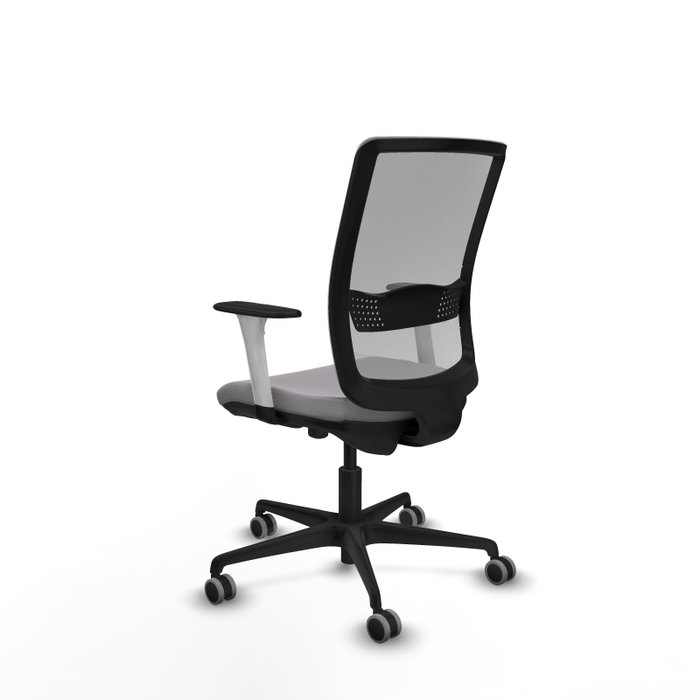 PIQUERAS Y CRESPO Silla de oficina Haches Gris con mecanismo Sincro/Traslack PIQUERAS Y CRESPO Silla de oficina Haches Gris con mecanismo Sincro/Traslack