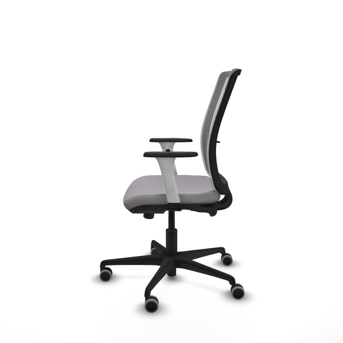 PIQUERAS Y CRESPO Silla de oficina Haches Gris con mecanismo Sincro/Traslack PIQUERAS Y CRESPO Silla de oficina Haches Gris con mecanismo Sincro/Traslack
