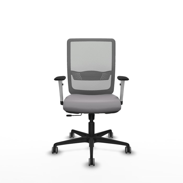 PIQUERAS Y CRESPO Silla de oficina Haches Gris con mecanismo Sincro/Traslack PIQUERAS Y CRESPO Silla de oficina Haches Gris con mecanismo Sincro/Traslack