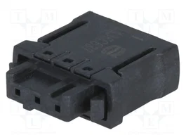 HARTING Conector har-flexicon® de 3 pines, 6A, 2,54mm recto
