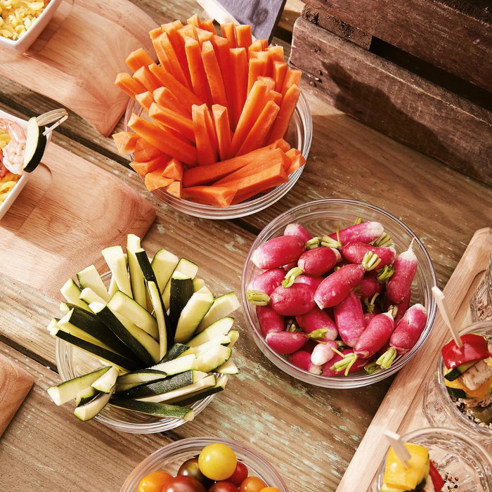 Lavafrutas Vidrio Apilable Luminarc 14 cm