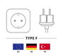 Goobay Cable de Alimentación 2 m, Enchufe Tipo F a IEC C13, Negro
