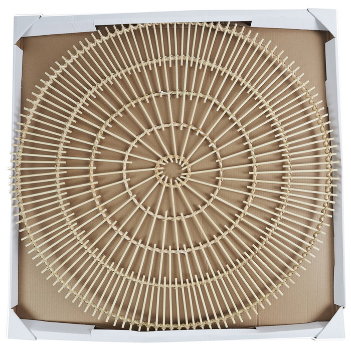 Home Deco Factory Mural Decorativo Java Diámetro 80 cm Colección Vallee Outlet Madera