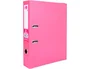 Liderpapel Documenta Archivador de palanca Folio 75 mm Rosa con compresor metálico