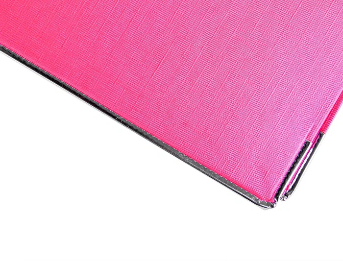 Liderpapel Documenta Archivador de palanca Folio 75 mm Rosa con compresor metálico