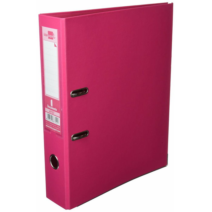 Liderpapel Archivador de Palanca Forrado PVC Rosa 75 mm Liderpapel Archivador de Palanca Forrado PVC Rosa 75 mm
