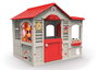 Chicos Casa Grand Cottage XL con barbacoa efecto piedra y hueco para mascotas 122x103x104 cm