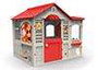 Chicos Casa Grand Cottage XL con barbacoa efecto piedra y hueco para mascotas 122x103x104 cm