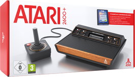 AT-ATARI ATARI 2600+ con 10 juegos incluidos