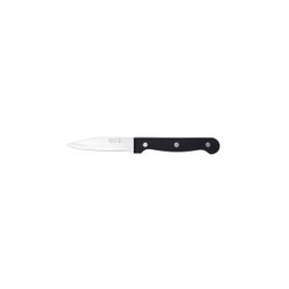Quid Cuchillo Pelador Oasis 9 cm (6 Unidades) - Negro