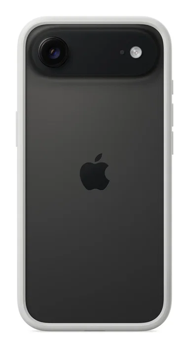 Apple Funda Bumper Gris Claro MH014ZM/A para iPhone Air (16.5 cm/6.5") - Policarbonato Ligero y Protector