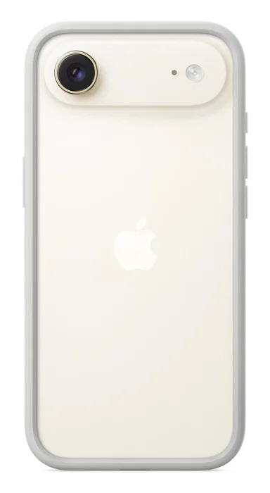 Apple Funda Bumper Gris Claro MH014ZM/A para iPhone Air (16.5 cm/6.5") - Policarbonato Ligero y Protector