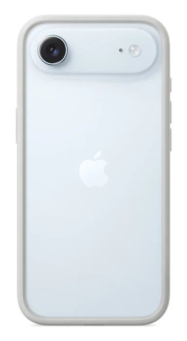 Apple Funda Bumper Gris Claro MH014ZM/A para iPhone Air (16.5 cm/6.5") - Policarbonato Ligero y Protector