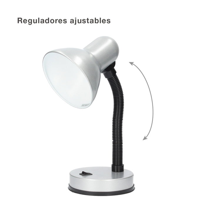 GSC Evolution Flexo sobremesa Bell E27 Gris