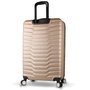 Zoozie Bags Maleta Dorada Grande 75x47x30 cm 100L ABS Multidireccional 360º