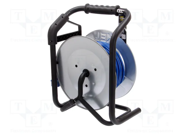 KEL Prolongador de alimentación H07BQ-F 3G1,5mm2 25m azul