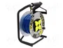 KEL Prolongador de alimentación H07BQ-F 3G1,5mm2 25m azul