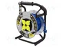 KEL Prolongador de alimentación H07BQ-F 3G1,5mm2 25m azul
