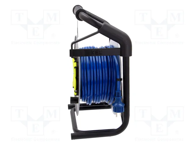 KEL Prolongador de alimentación H07BQ-F 3G1,5mm2 25m azul
