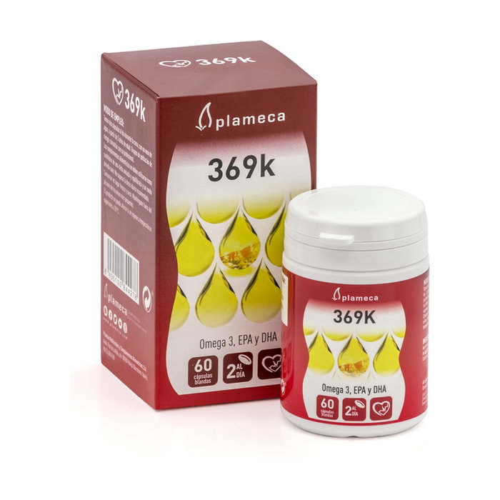 Plameca 369K Omega 369 y Krill 60 cápsulas Plameca 369K Omega 369 y Krill 60 cápsulas