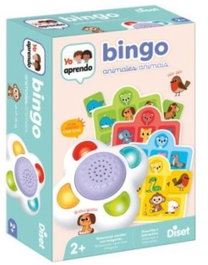 DISET Yo Aprendo Bingo Zoo de los Animales ES/PT