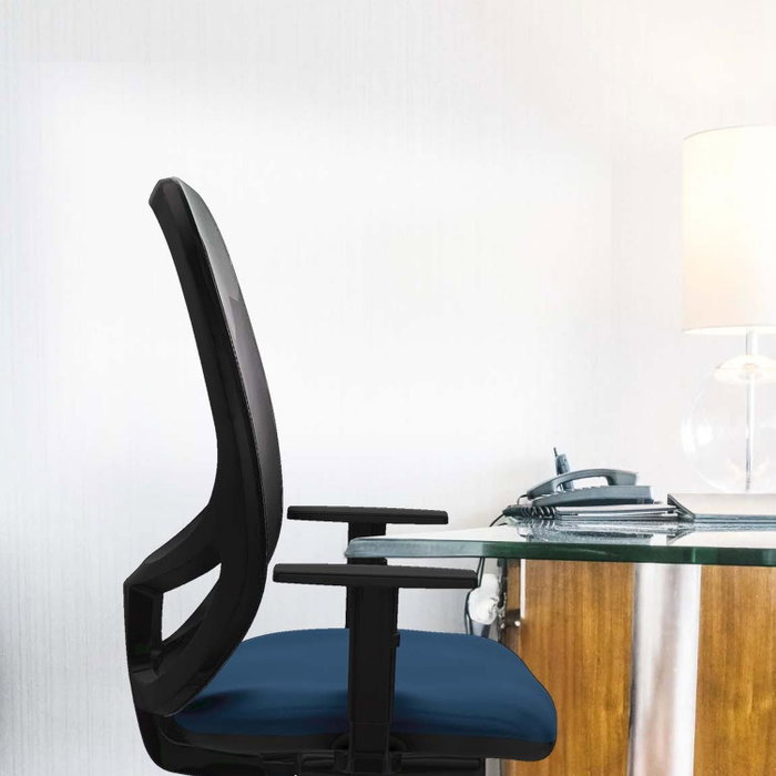 PIQUERAS Y CRESPO Silla de oficina Cilanco Blanco y Negro PIQUERAS Y CRESPO Silla de oficina Cilanco Blanco y Negro