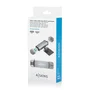 Aisens Lector de Tarjetas ASCR-2AC08-GR USB-A y USB-C Gris
