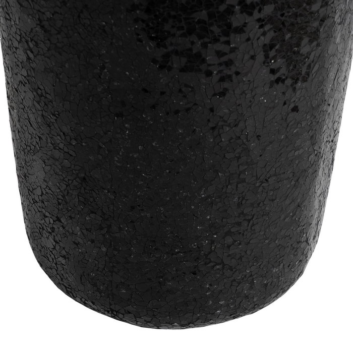Jarrón Negro Fibra de Vidrio Decoración 30 X 30 X 109,50 cm