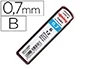 Rotring Minas de Grafito 0,7 mm B Estuche de 12 Minas Rotring Minas de Grafito 0,7 mm B Estuche de 12 Minas